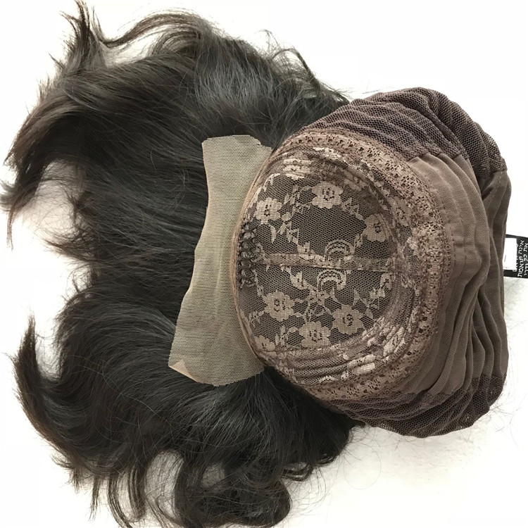 100%human young girl hair Jewish wig C24